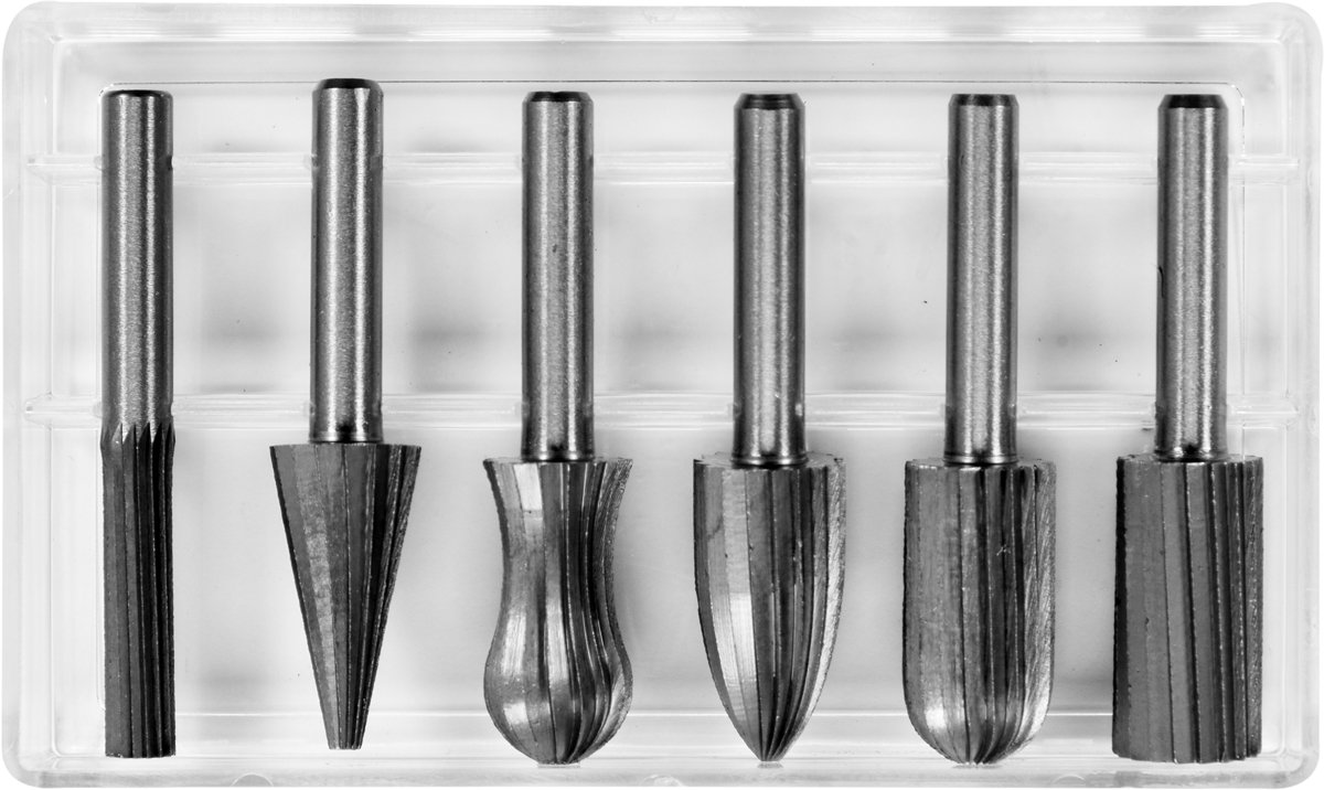 Set freze pentru metal, 6.0 mm, 6 Buc Yato YT-61711
