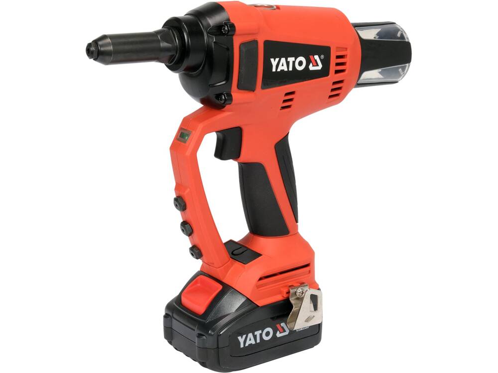 Presă nituit 18V, 2.4, 3-3.2, 4,4.8-5 mm Yato YT-82955