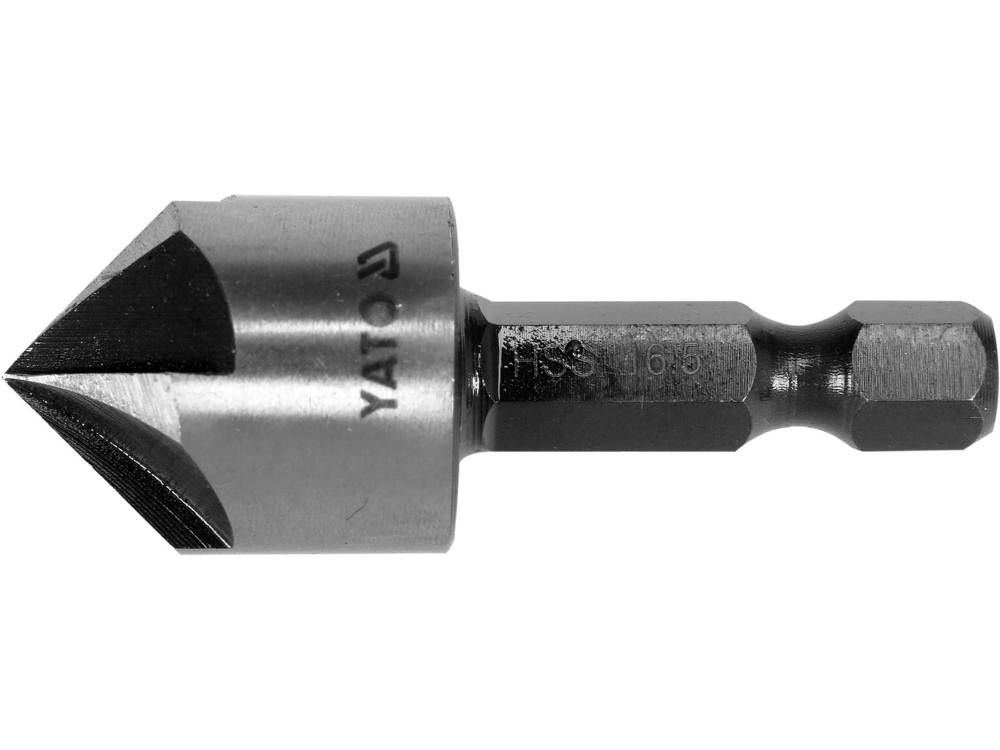 Freză pentru metal cu prindere hexagonală 16,5 mm Yato YT-44725