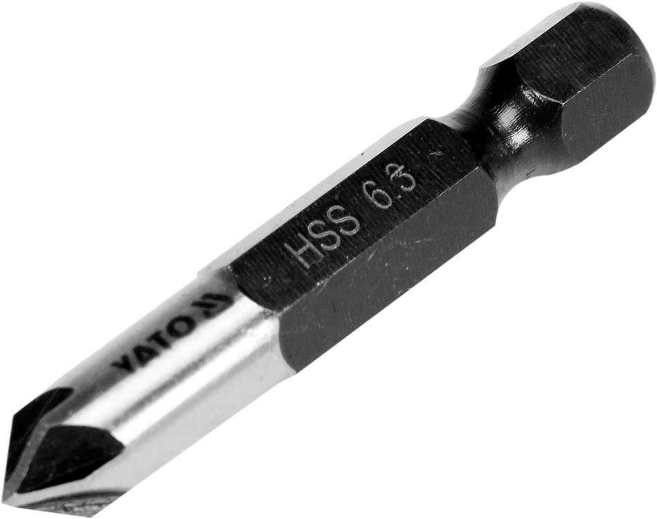 Freză pentru metal cu prindere hexagonală 6,3 mm Yato YT-44721