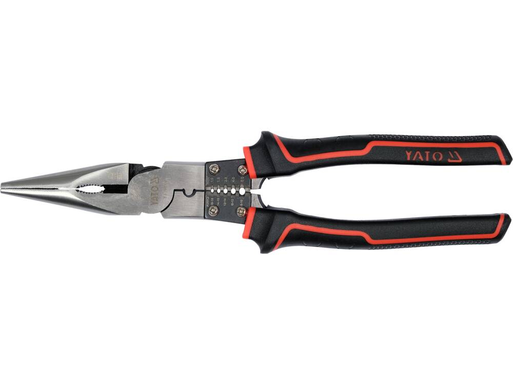 Clește vârfuri lungi, multifuncțional, 240 mm Yato YT-20435