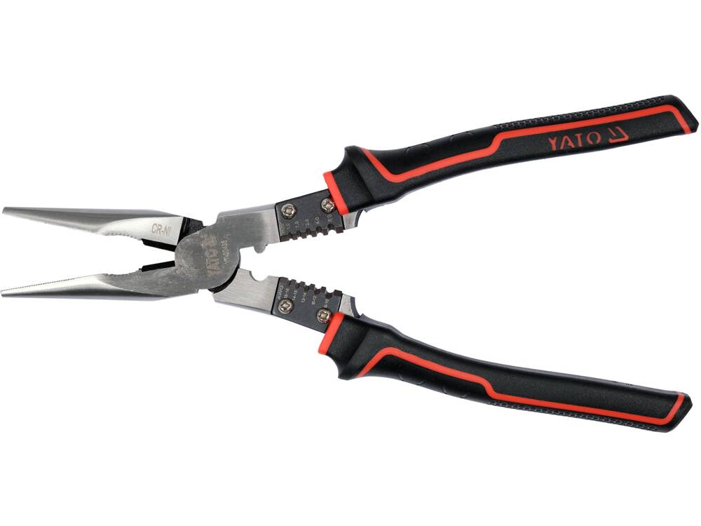 Clește vârfuri lungi, multifuncțional, 240 mm Yato YT-20435
