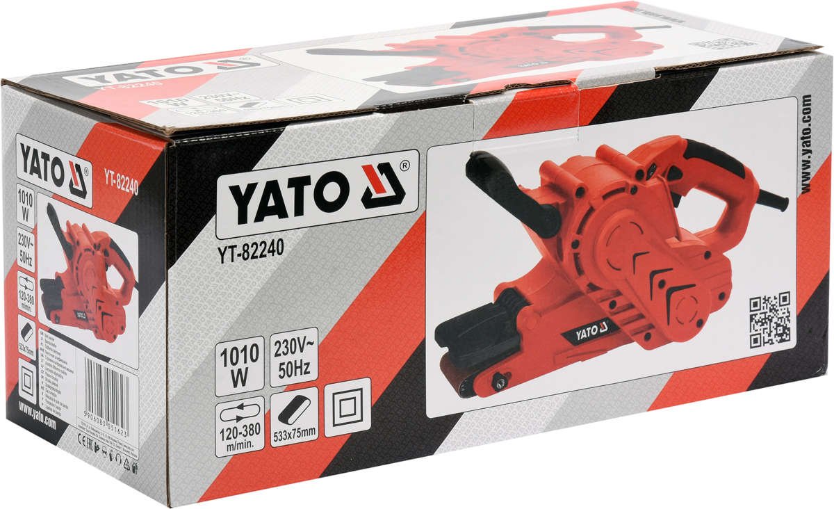 Șlefuitor cu bandă 1010W Yato YT-82240 | MagazinulCuScule.ro