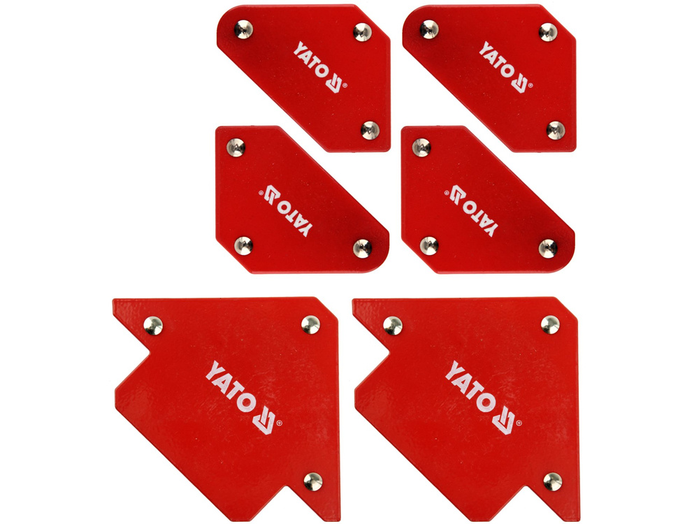 Set 6 magneți pentru sudură Yato YT-08678 | MagazinulCuScule.ro