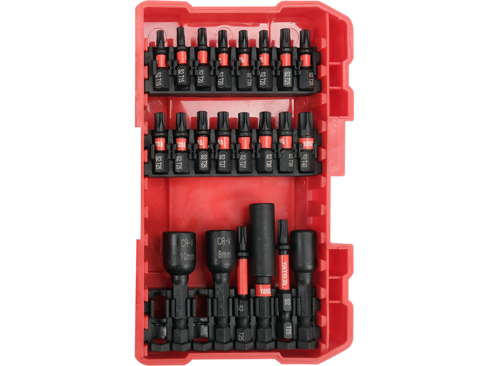 Set biți de impact 54 piese Yato YT-04617 | MagazinulCuScule.ro