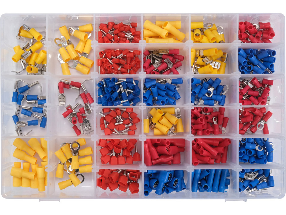 eterite VA814 セット Kit de conectori electrici mix 600 buc Yato YT-068913