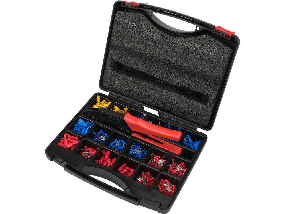Set conectori si cleste sertizat 551 bucati Yato YT-068920