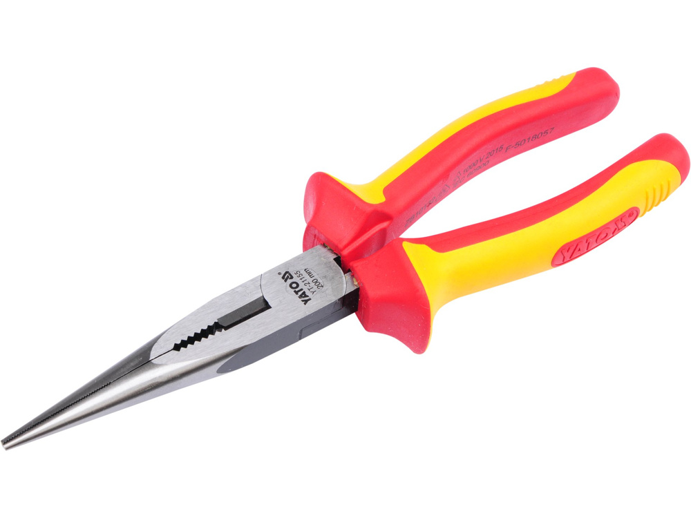 Clește 200 mm cu vârf lung, izolat VDE Yato YT-21155