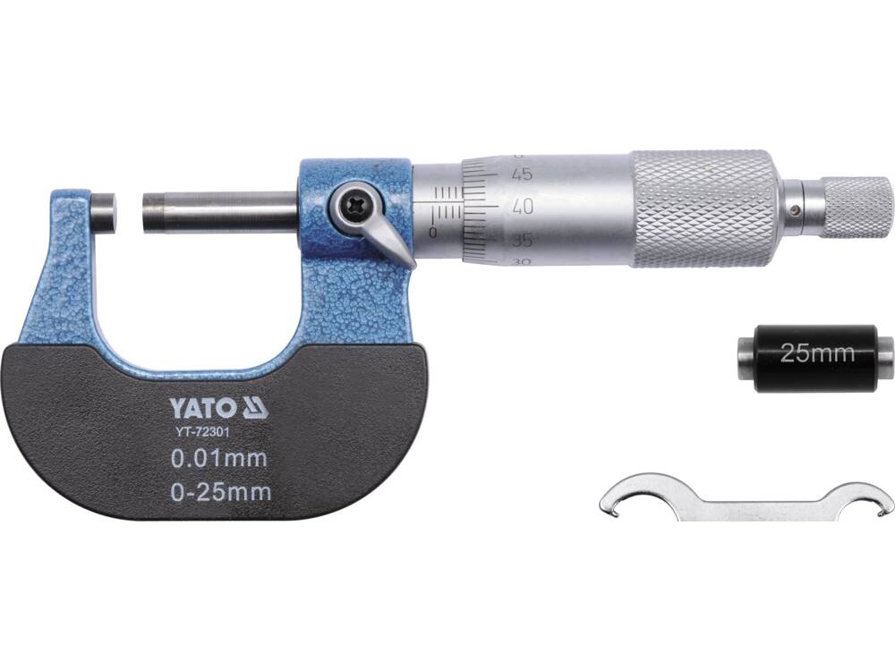 Chiro meページ Micrometru 25-50 mm /0.01 mm Yato YT-72301 | MagazinulCuScule.ro
