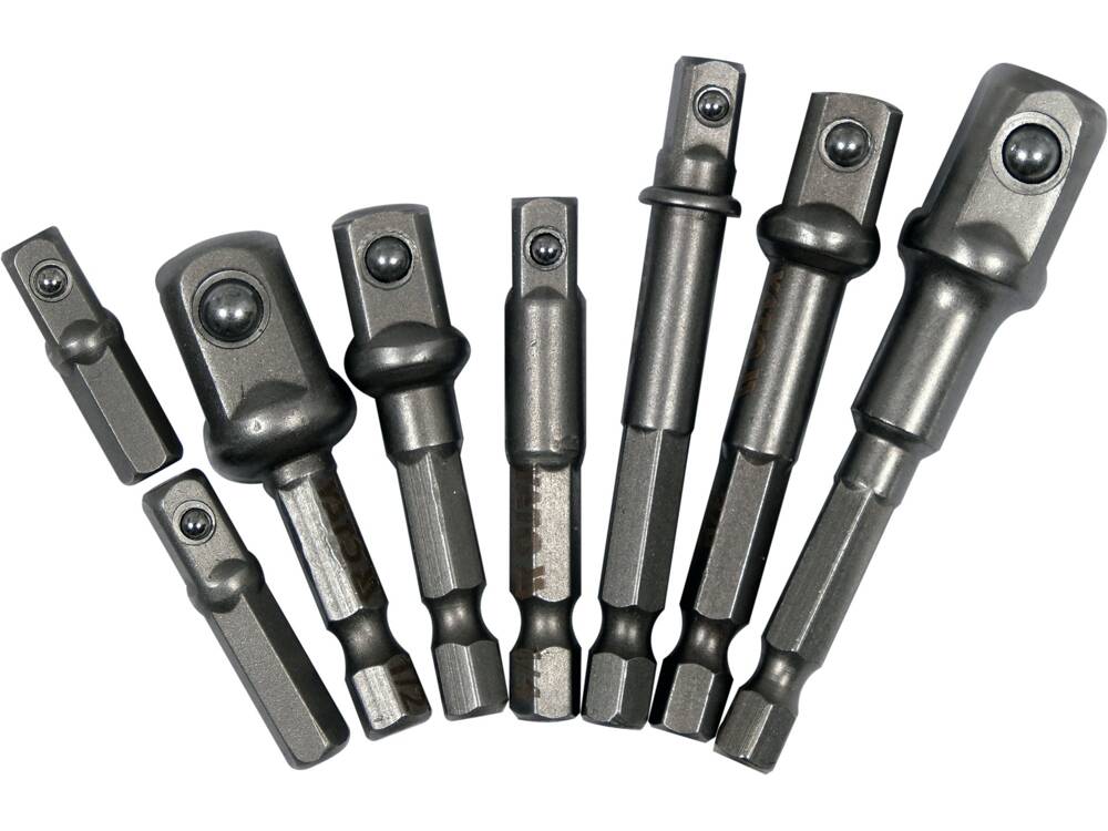 Set adaptoare 8 Buc 1/4'', 3/8'', 1/2'' Yato YT-04639