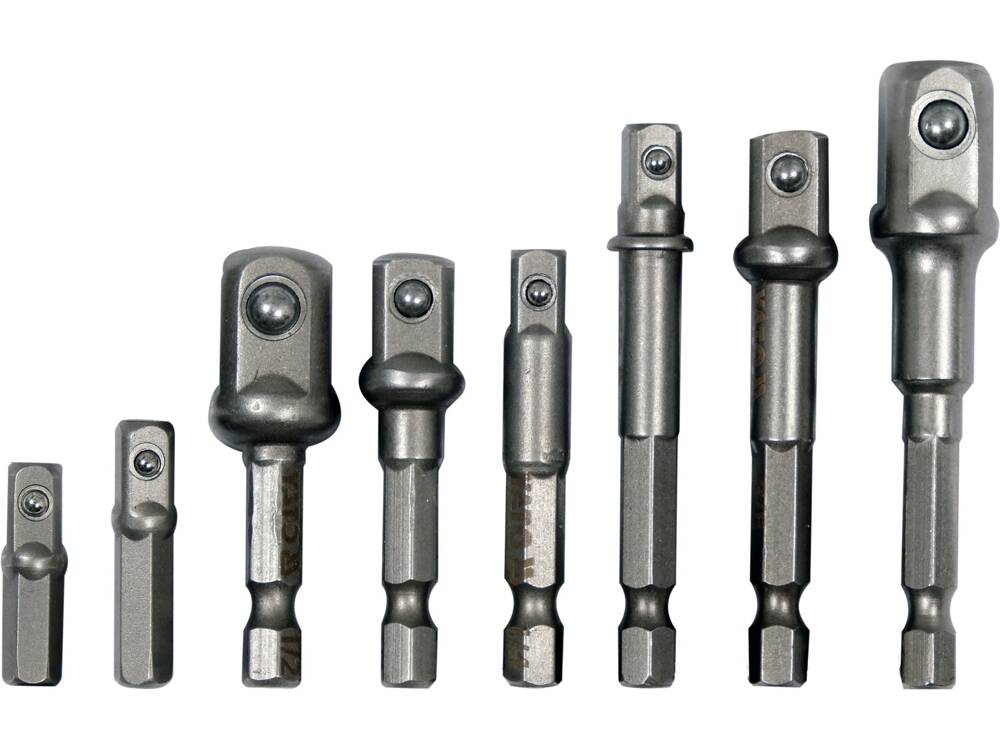 Set adaptoare 8 Buc 1/4'', 3/8'', 1/2'' Yato YT-04639