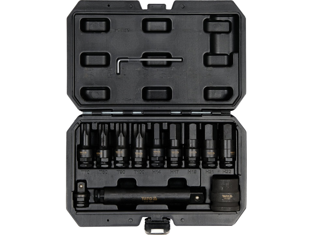 Trusă biți torx de impact 3/4 Yato YT-10655 | MagazinulCuScule.ro