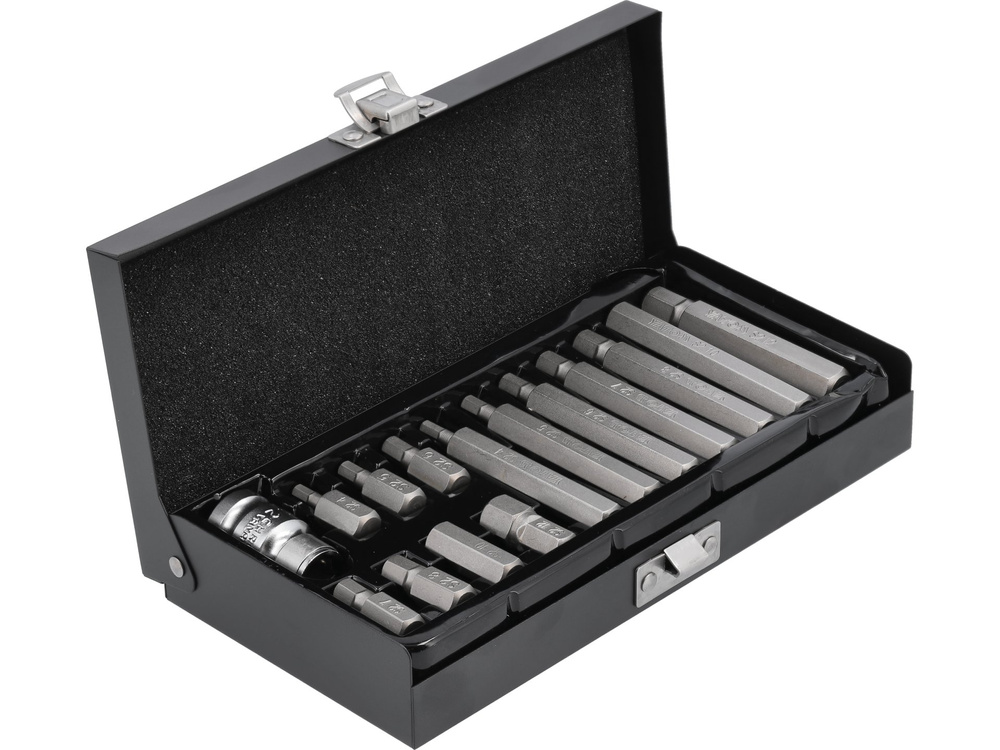 SET BITI HEX 15 PIESE Yato YT-0413 | MagazinulCuScule.ro