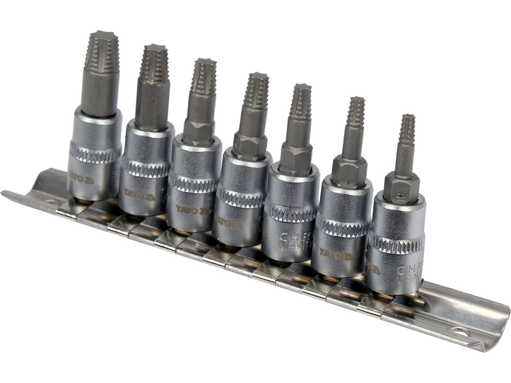 tuty Biți pentru șuruburi torx deteriorate 7 buc Yato YT-04581