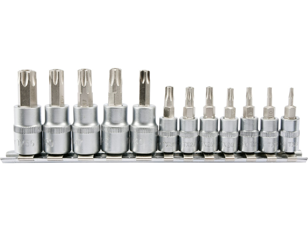 Set 12 biți torx cu gaură (tamperproof) Yato YT-04332