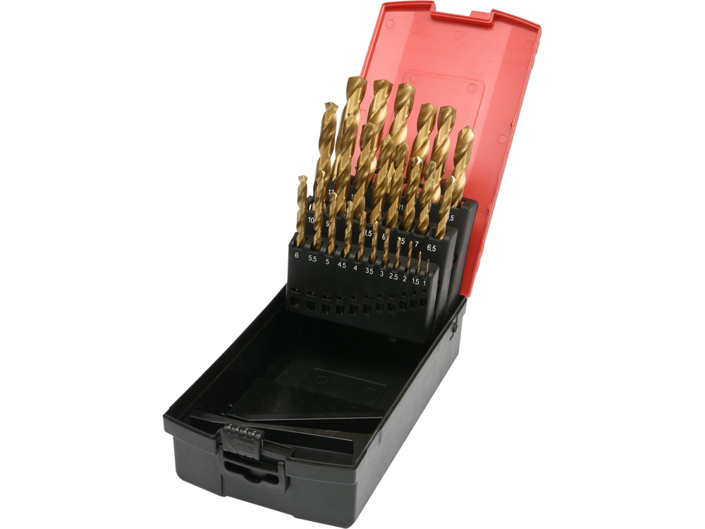 ◆ゆっち◆ Set 25 burghie titan pentru metal 1 - 13 mm Yato YT-44676