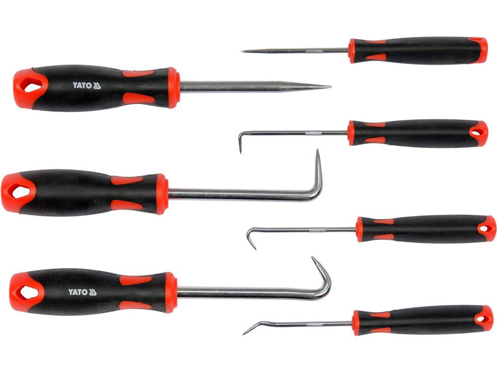 Set cârlige/raclete extras garnituri 7 Bucați Yato YT-08425