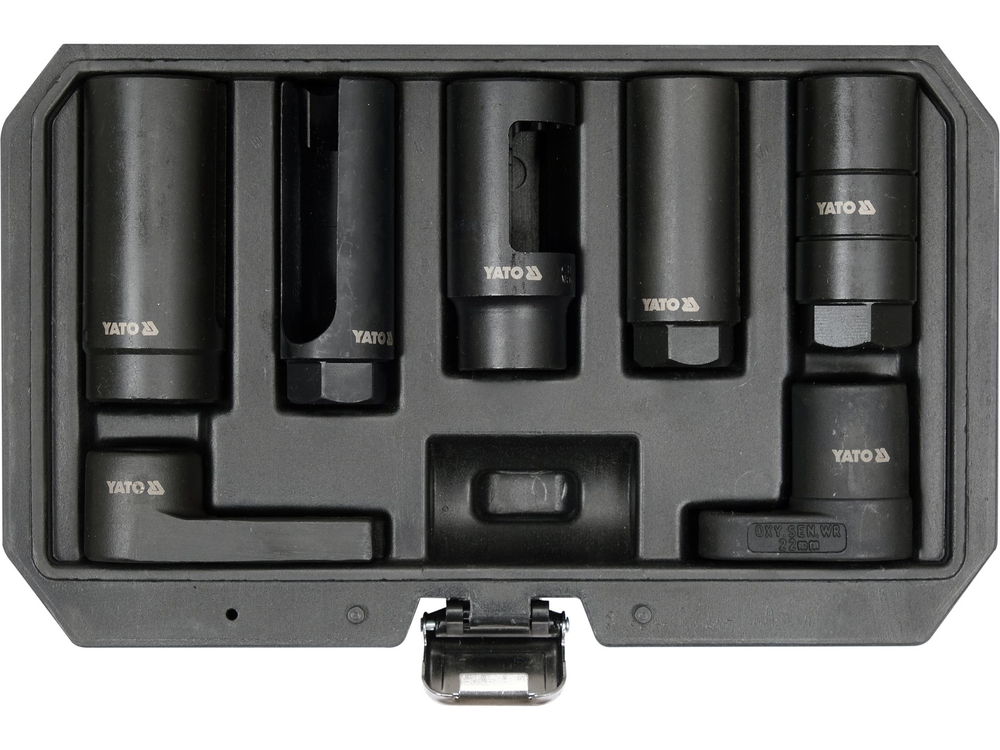 Set 7 tubulare pentru sonda lambda și injectoare Yato YT-1751