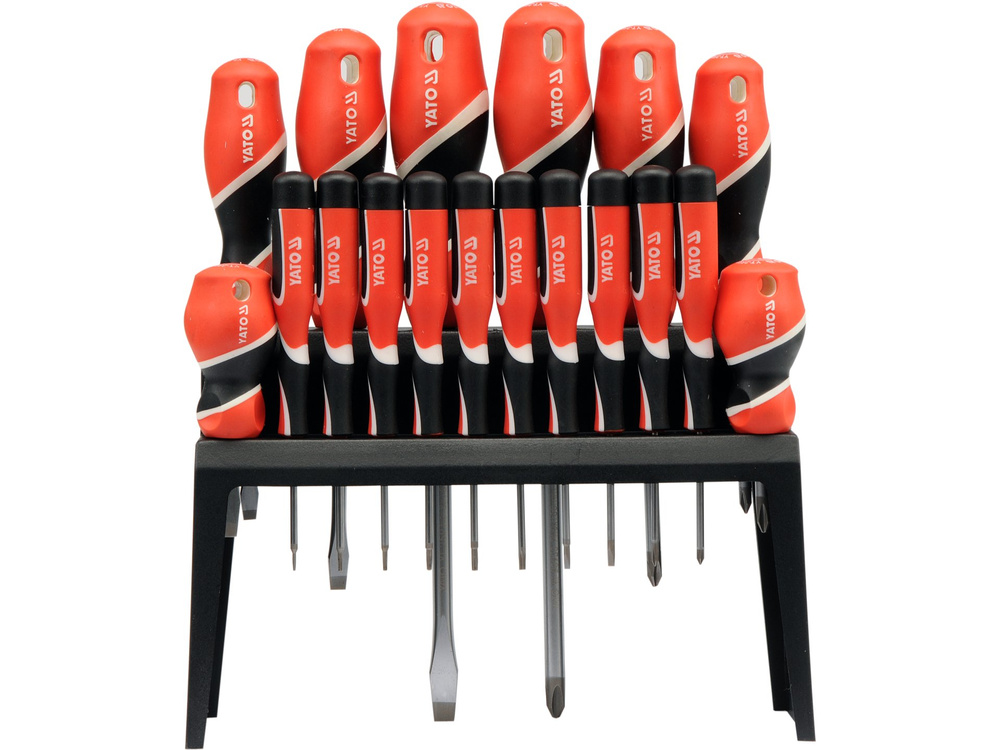 Set șurubelnițe cu suport 18 bucăți Yato YT-25982
