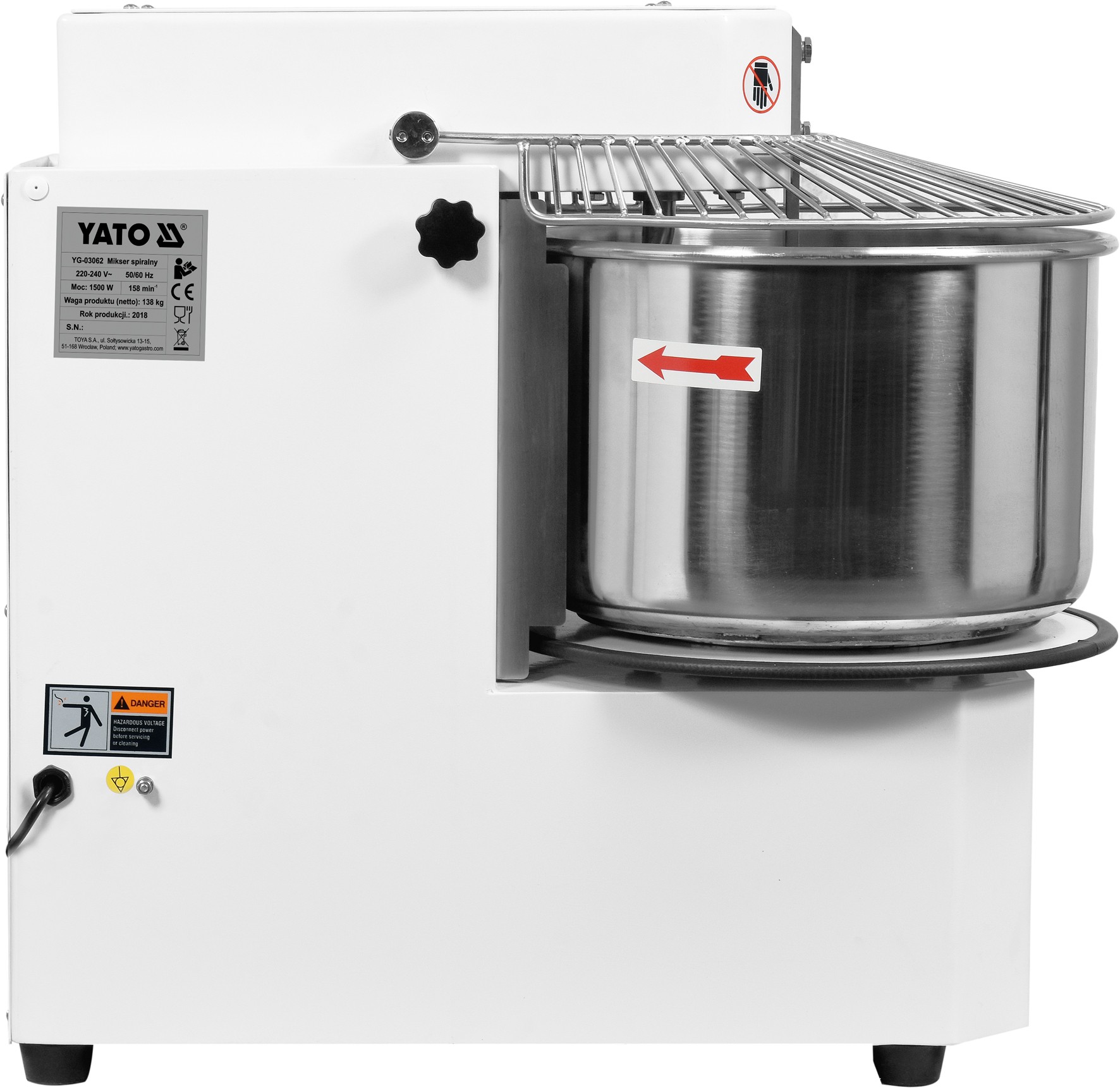 Malaxor 30l de 1500w Yato YG-03062 | MagazinulCuScule.ro
