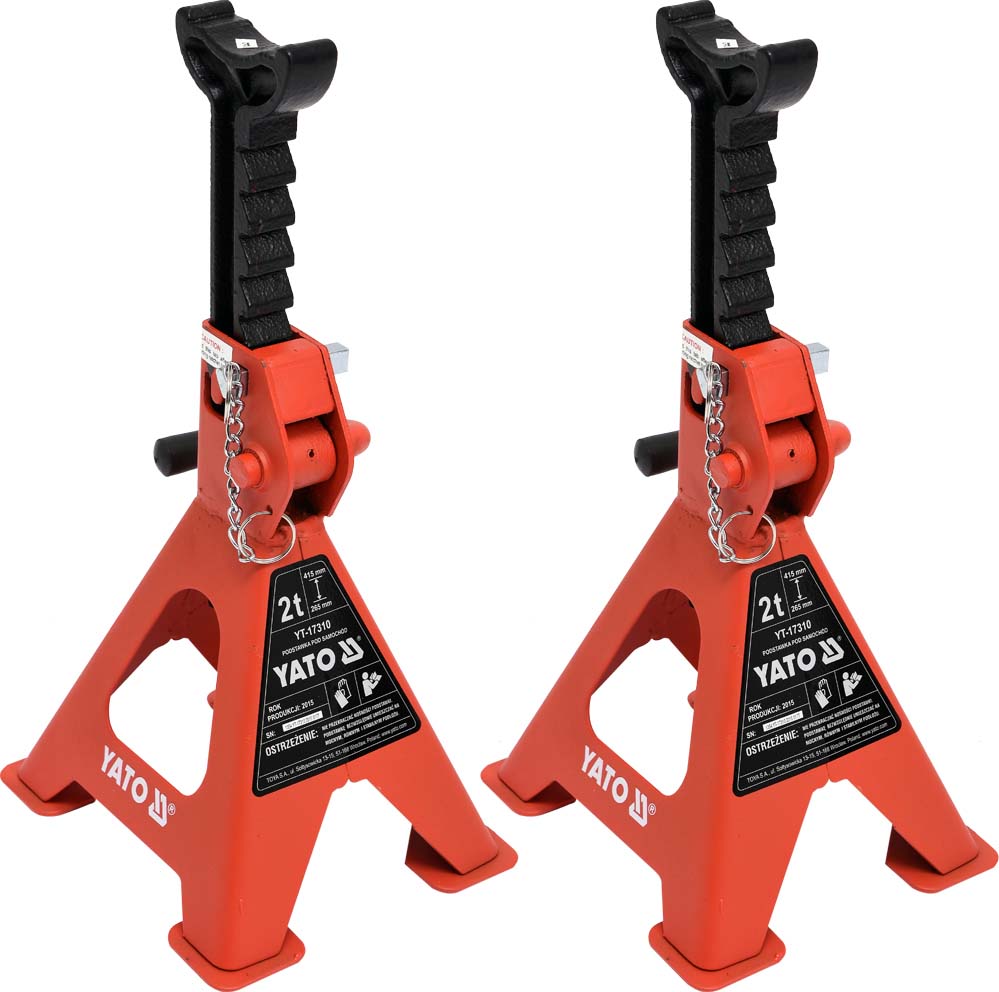 Set 2 capre auto 2T Yato YT-17310 | MagazinulCuScule.ro