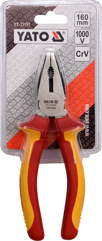 Patent 160 mm VDE 1000V Yato YT-21151 | MagazinulCuScule.ro