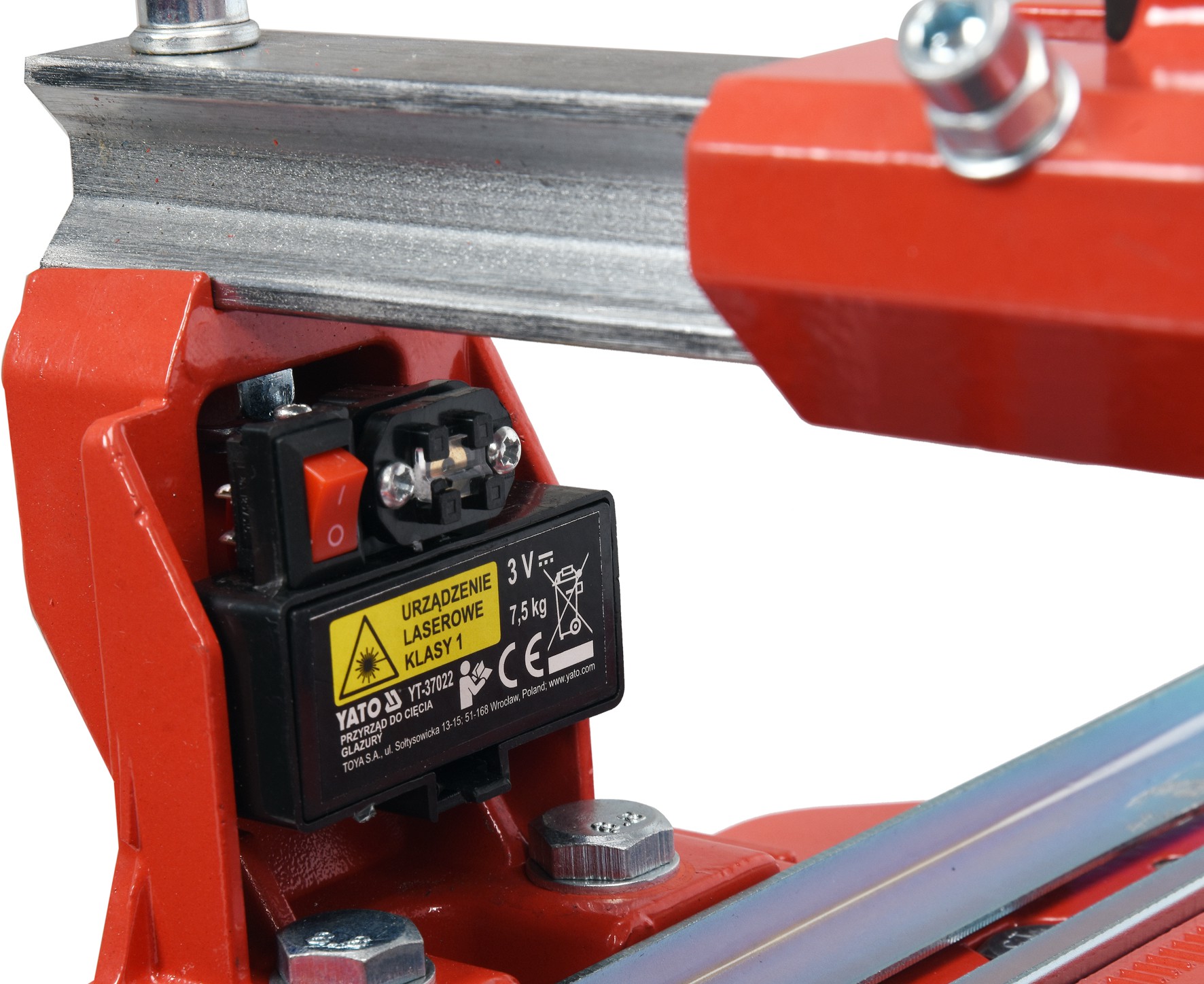 Aparat de tăiat gresie 800 mm cu laser Yato YT-37022