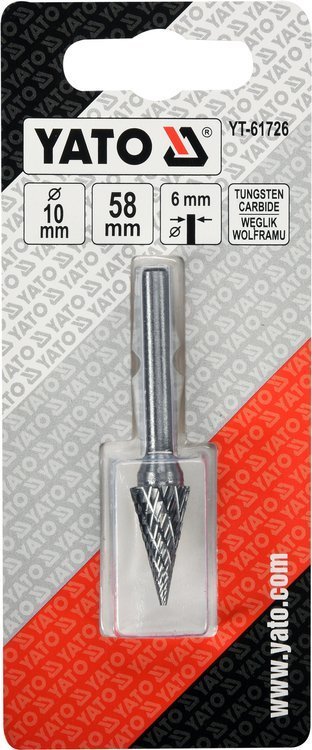 Freză metal 58 x 10 mm ascuțită Yato YT-61726 | MagazinulCuScule.ro