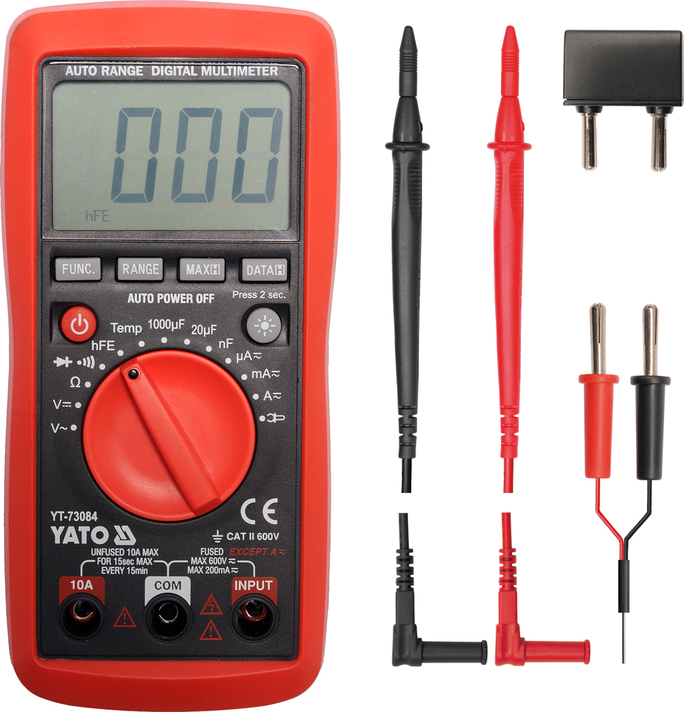 Multimetru Digital Universal Yato YT-73084 | MagazinulCuScule.ro