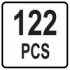 122 PCS