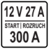 12V 27A 300A