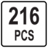 216 PCS