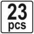23 PCS