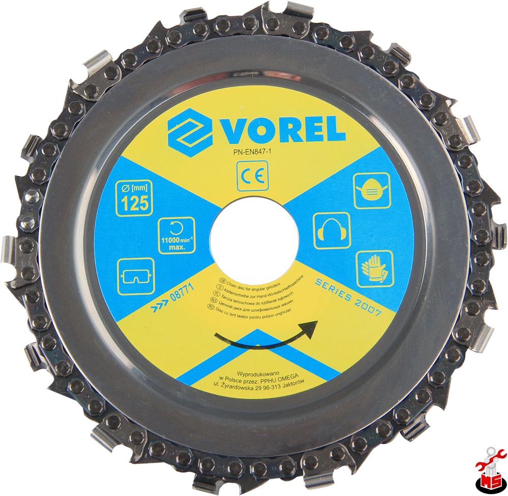 Disc Circular Pentru Lemn 125 Mm Vorel 08771 Magazinulcuscule Ro