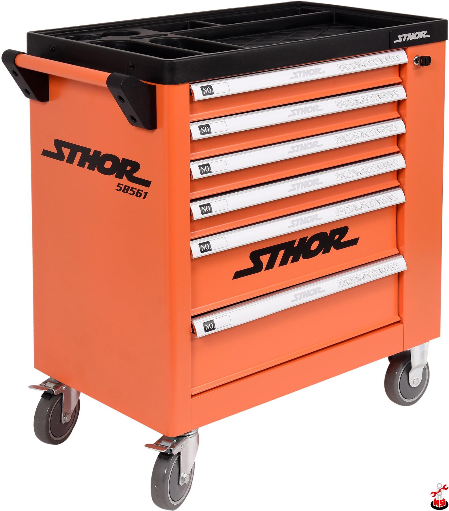 @@@ Dulap de scule cu 6 sertare Sthor 58561 | MagazinulCuScule.ro