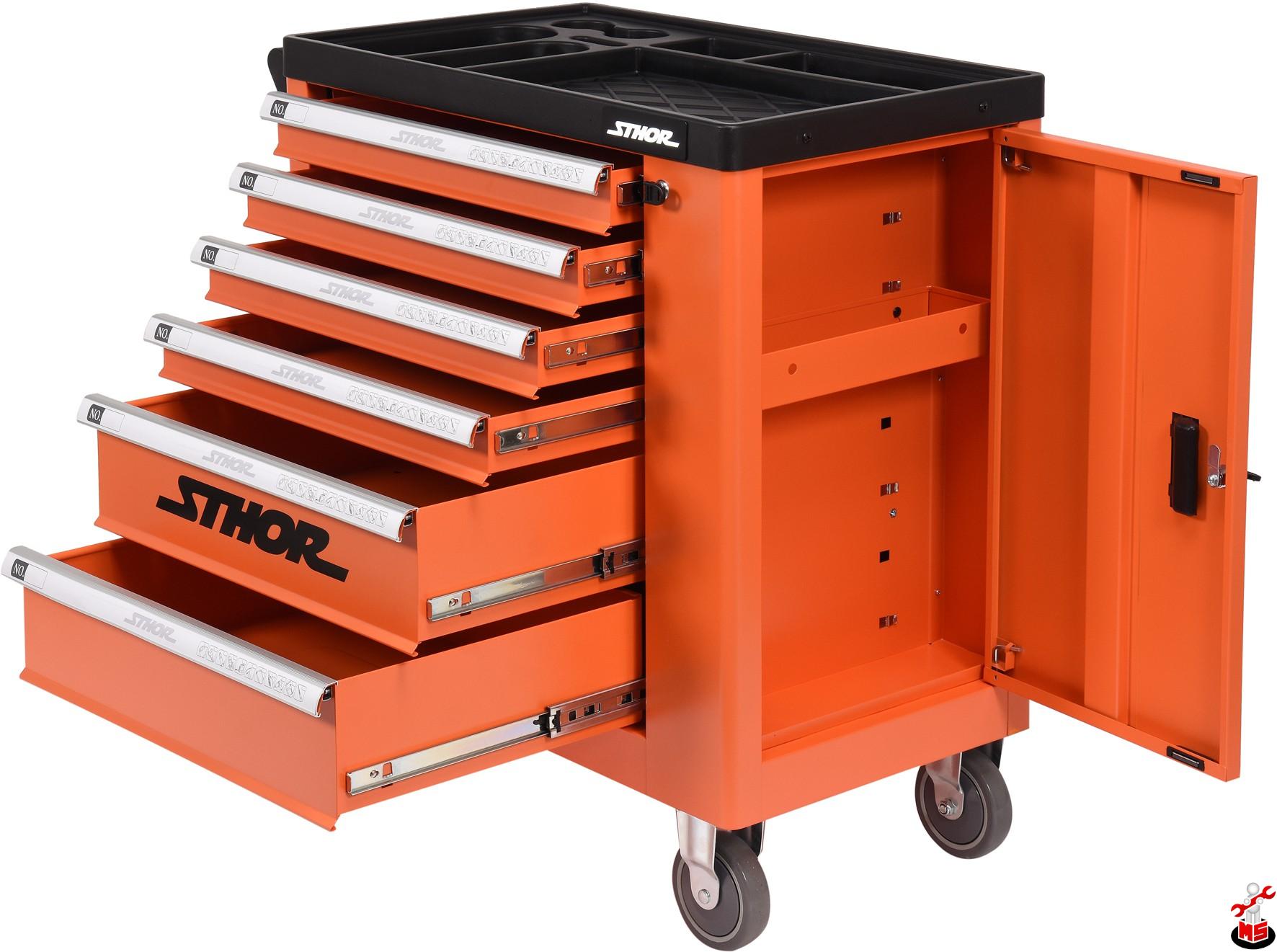 Dulap de scule cu 6 sertare Sthor 58561 | MagazinulCuScule.ro