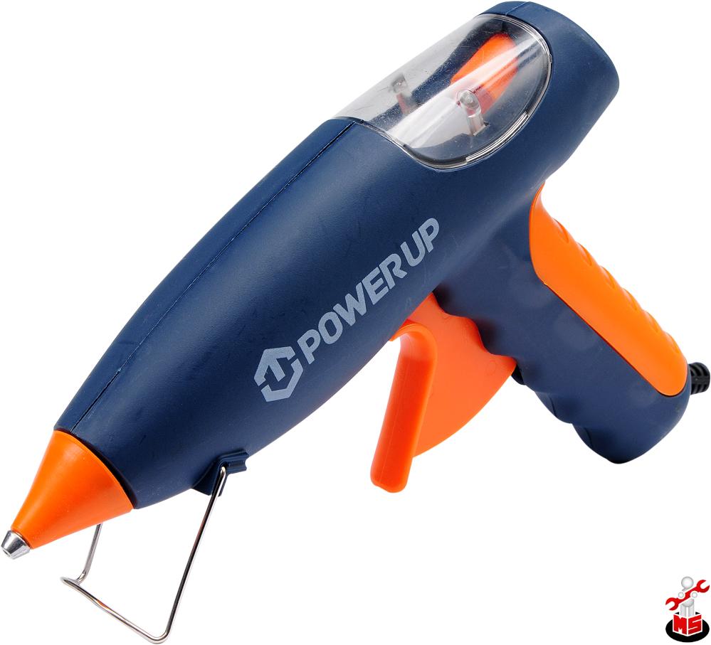 Pistol de lipit 20 W + 3 rezerve silicon PowerUp 73059 ...