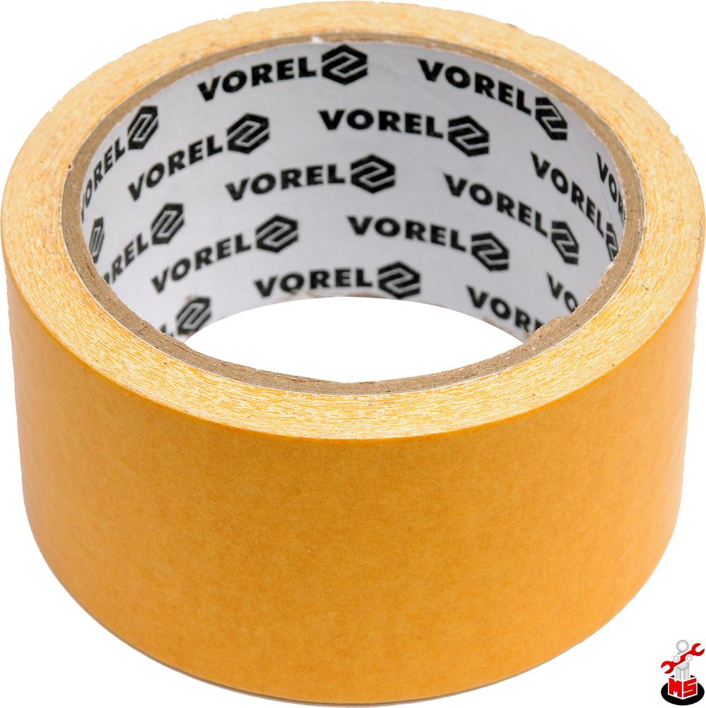 Bandă dublu adezivă pentru mochetă, 50 mm x 25 m Vorel 75262