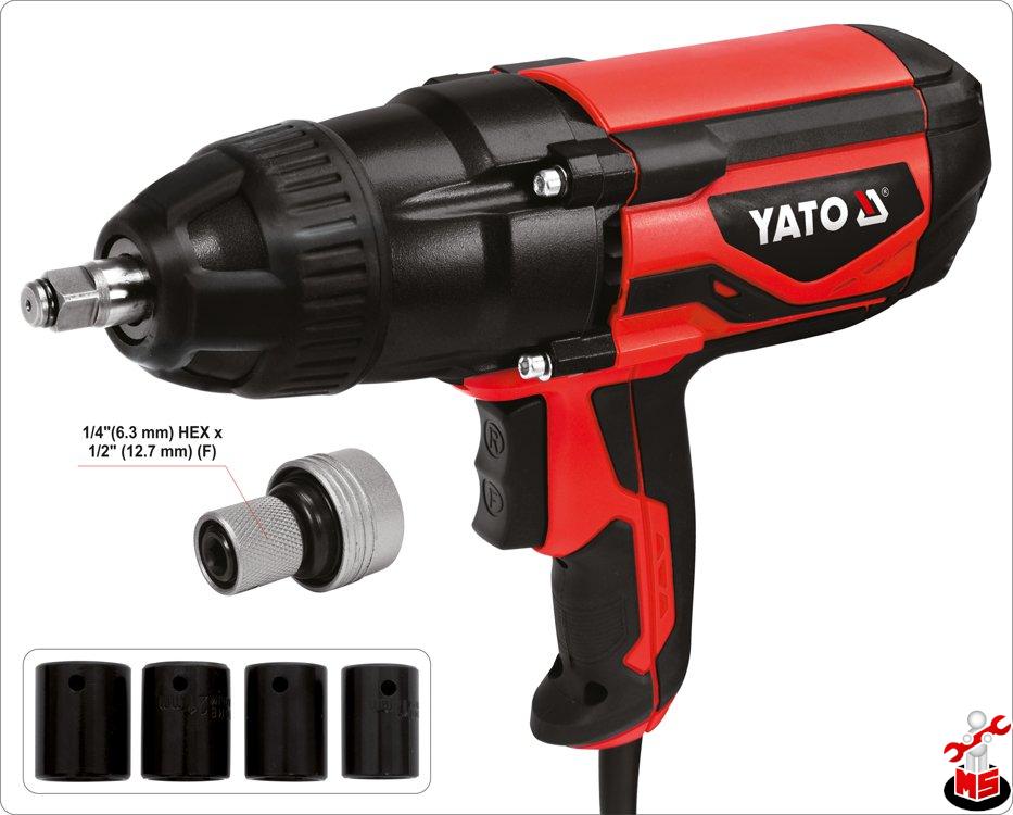 Pistol De Impact Electric De 1 2 Cu 600 Nm Yato Yt 82021 Magazinulcuscule Ro