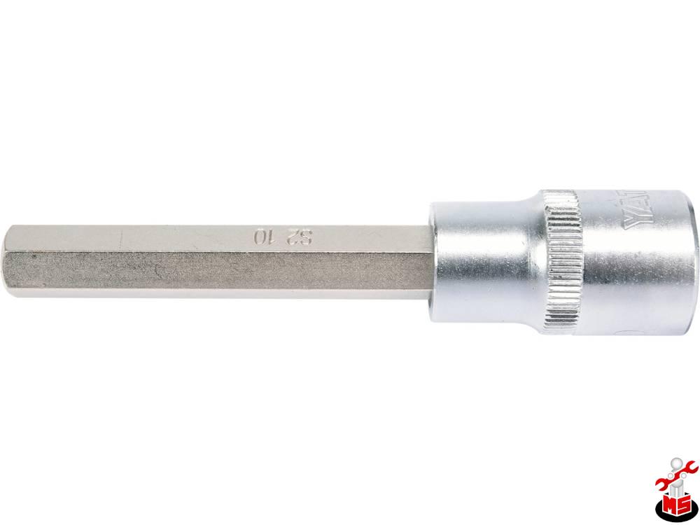 Bit hex 10 mm cu adaptor 1/2