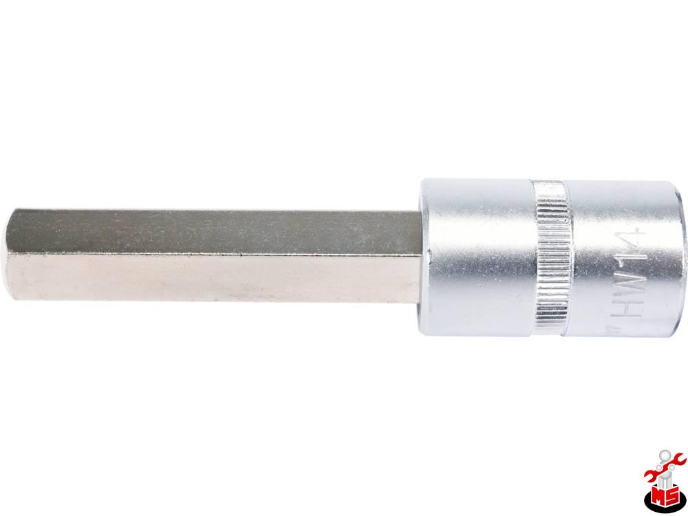 Bit hex 14 mm cu adaptor 1/2