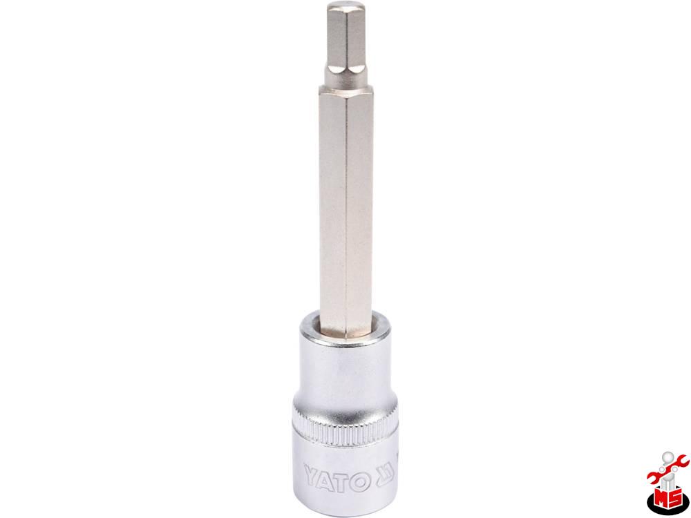 Bit hex 7 mm cu adaptor 1/2