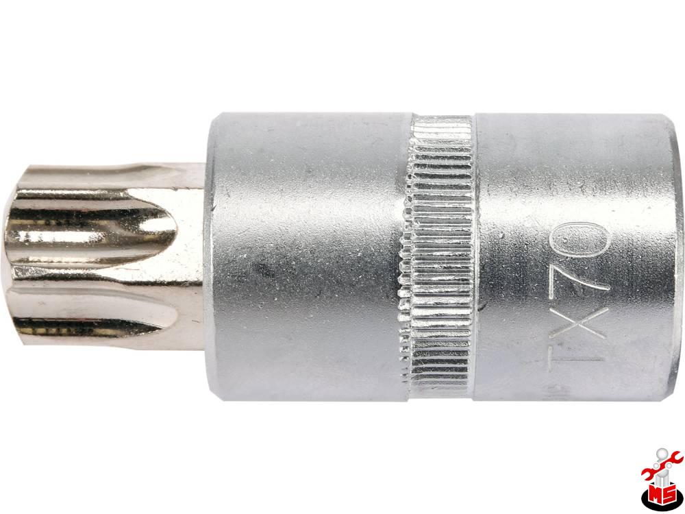Bit torx T70 cu adaptor 1/2