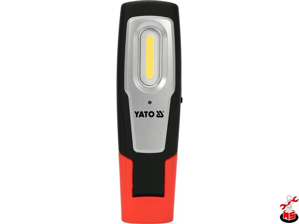 Lampă LED 6W LI-ION 600LM + 250LM Yato YT-08558 | MagazinulCuScule.ro