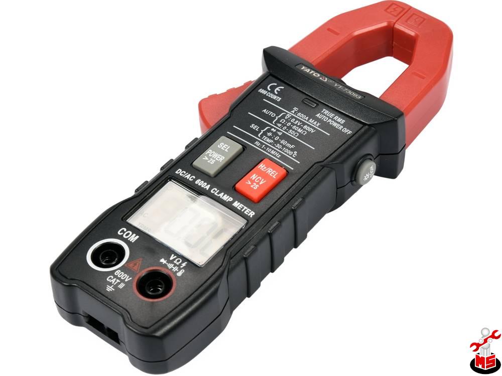 Multimetru digital cu clemă Yato YT-73093 | MagazinulCuScule.ro