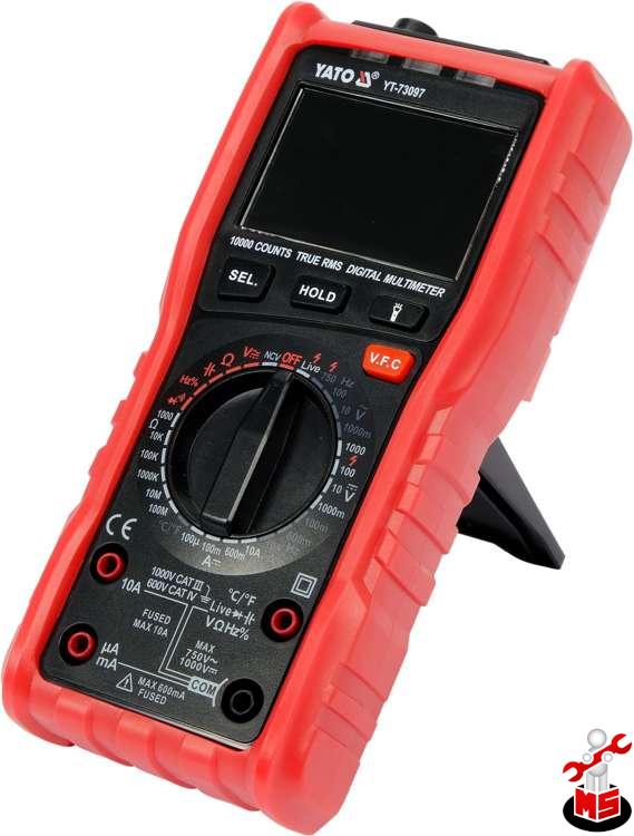 Multimetru cu funcția True RMS Yato YT-73097 | MagazinulCuScule.ro