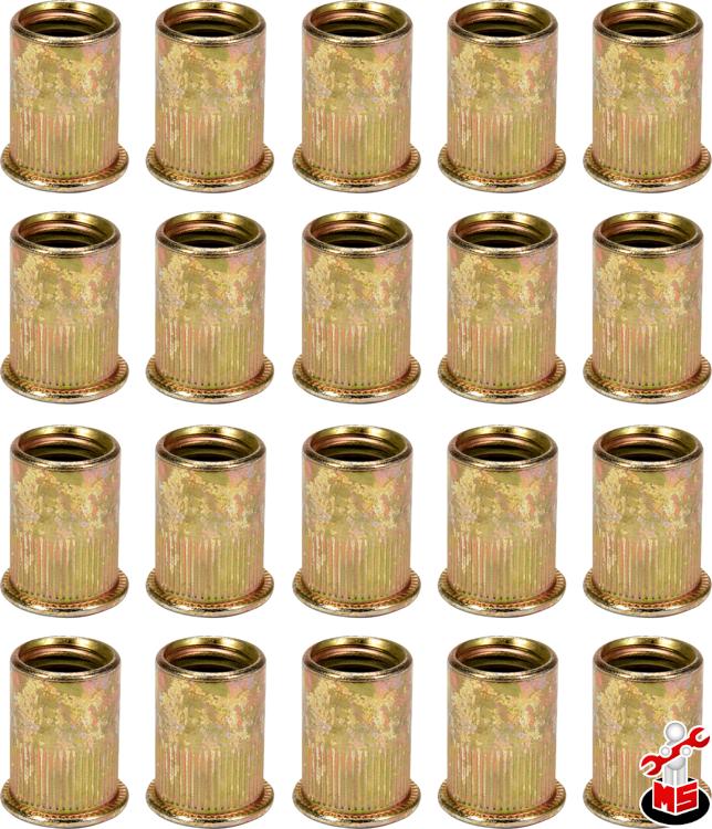 Set 20 piulite nituibile M6 Yato YT-36473 | MagazinulCuScule.ro