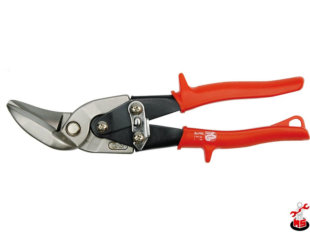 Foarfece pentru tablă 1,2 mm stânga CR - W Vorel 48060