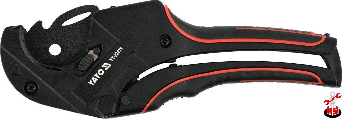 Clește tăietor țevi PCV 42MM, Teflonat Yato YT-22271
