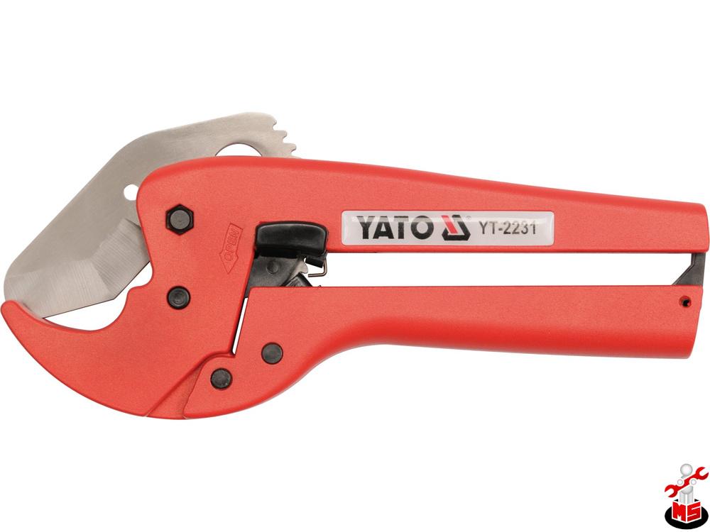 ツッチー Clește tăietor țevi PVC 42 mm Yato YT-2231 | MagazinulCuScule.ro